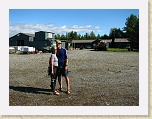 Alaska 388 * Janet and Brian posing in front of the fish cannery in Dry Bay. * Janet and Brian posing in front of the fish cannery in Dry Bay. * 2816 x 2112 * (4.23MB)